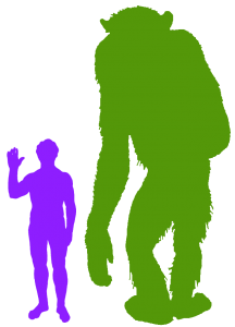 Das Gigantopithecus ist der größte überhaupt Primas